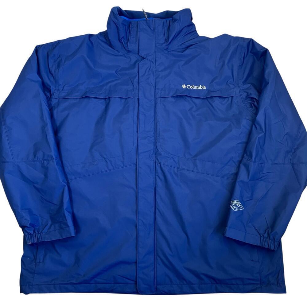 Columbia Mens XXL Arctic Trip II Interchange Jacket with Removable Fleece Lining